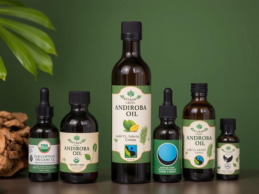 Certyfikowane produkty z olejem andiroba z oznaczeniami ekologicznymi i Fair Trade Certyfikowane produkty z olejem andiroba z oznaczeniami ekologicznymi i Fair Trade