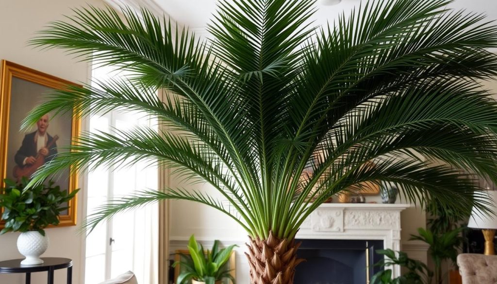 Dojrzała cykasa w eleganckim wnętrzu jako przykład udanej uprawy