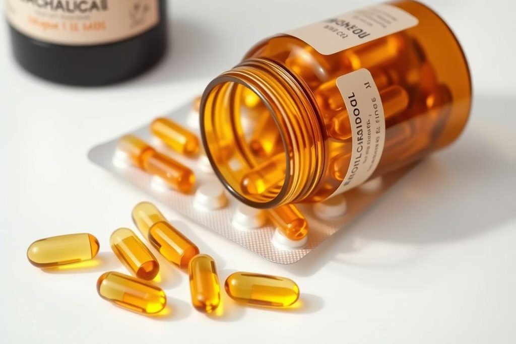 Kapsułki z olejem Sacha Inchi jako suplement diety bogaty w omega-3 Kapsułki z olejem Sacha Inchi jako suplement diety bogaty w omega-3