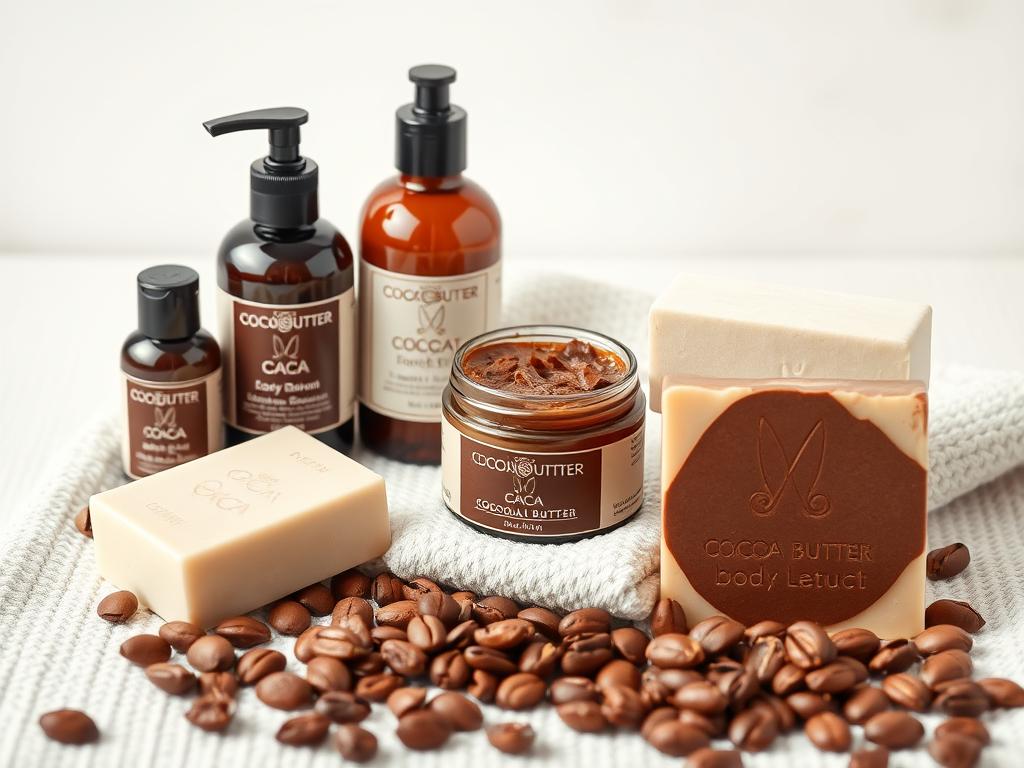 Kosmetyki naturalne z masłem kakaowym i ekstraktem z kakao
