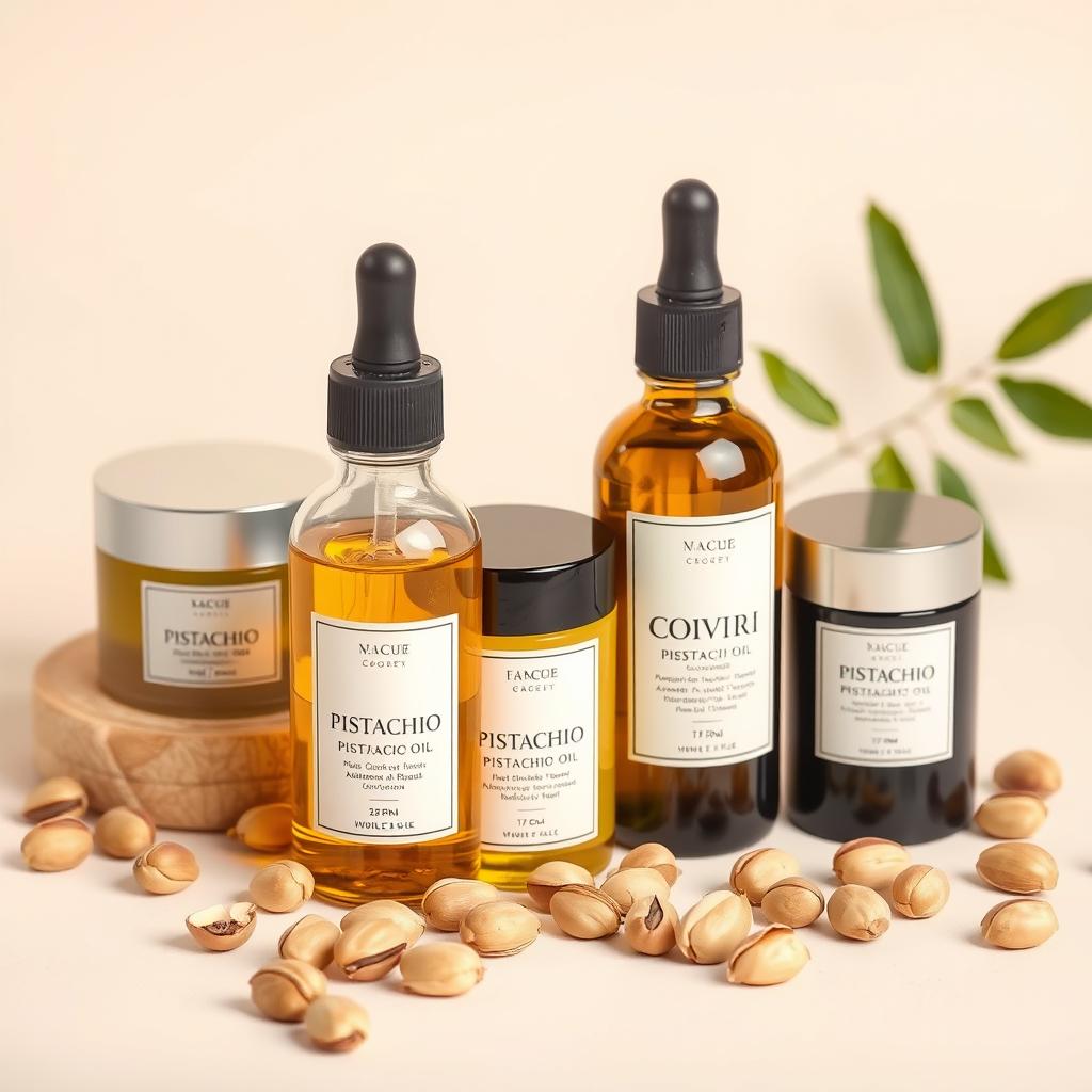Olej z pistacji właściwej (Pistacia vera) używany w kosmetyce
