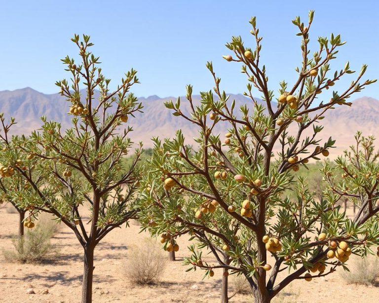 Pistacja właściwa (Pistacia vera) w naturalnym środowisku na Bliskim Wschodzie