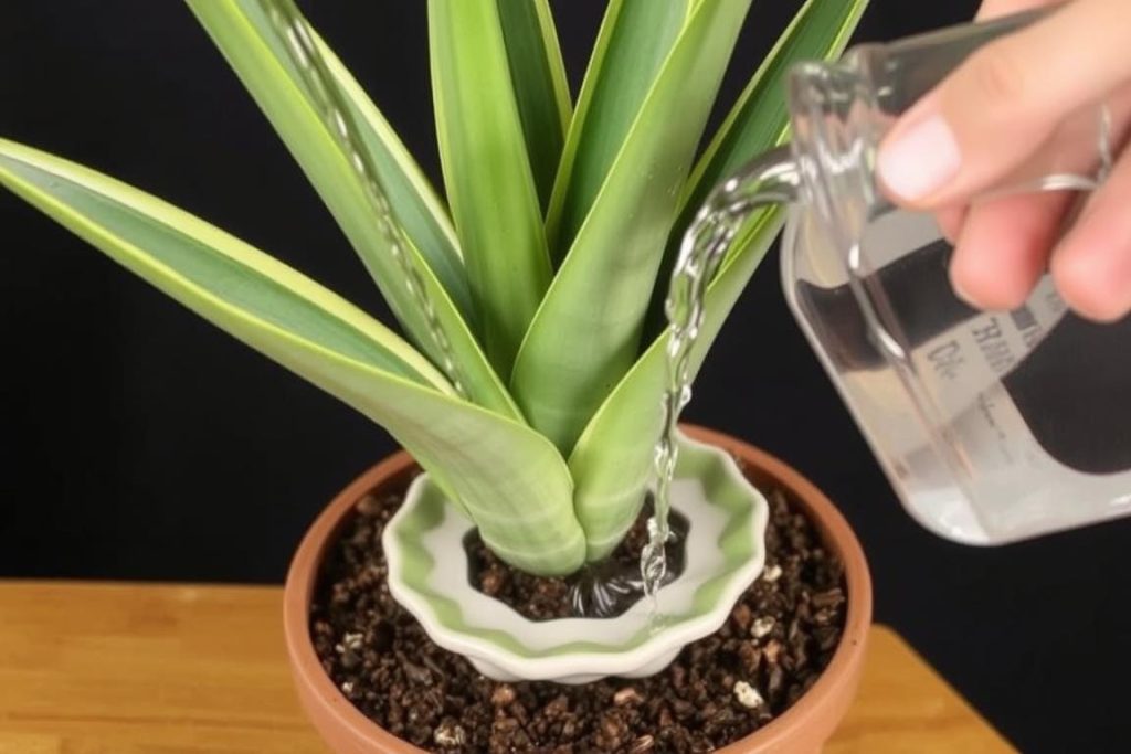 Prawidłowe podlewanie palmy butelkowej