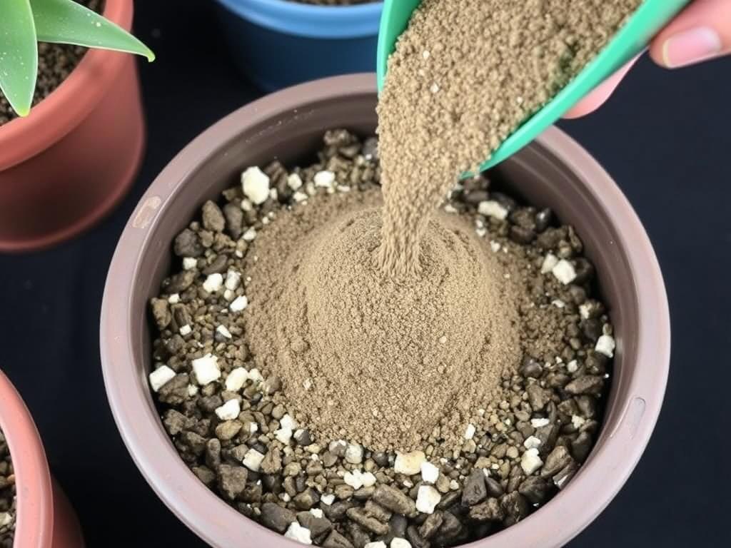 Przygotowanie podłoża dla palmy butelkowej