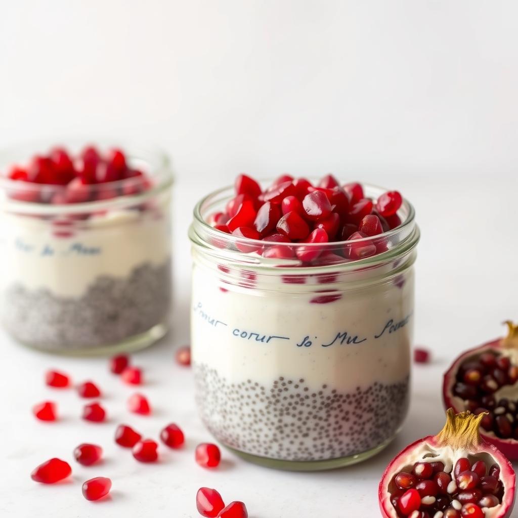 Pudding z białego sapote z nasionami chia Pudding z białego sapote z nasionami chia