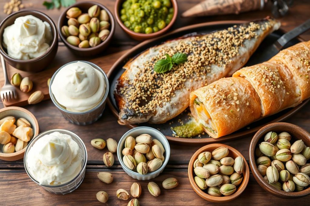 Różnorodne zastosowania kulinarne pistacji właściwej (Pistacia vera)