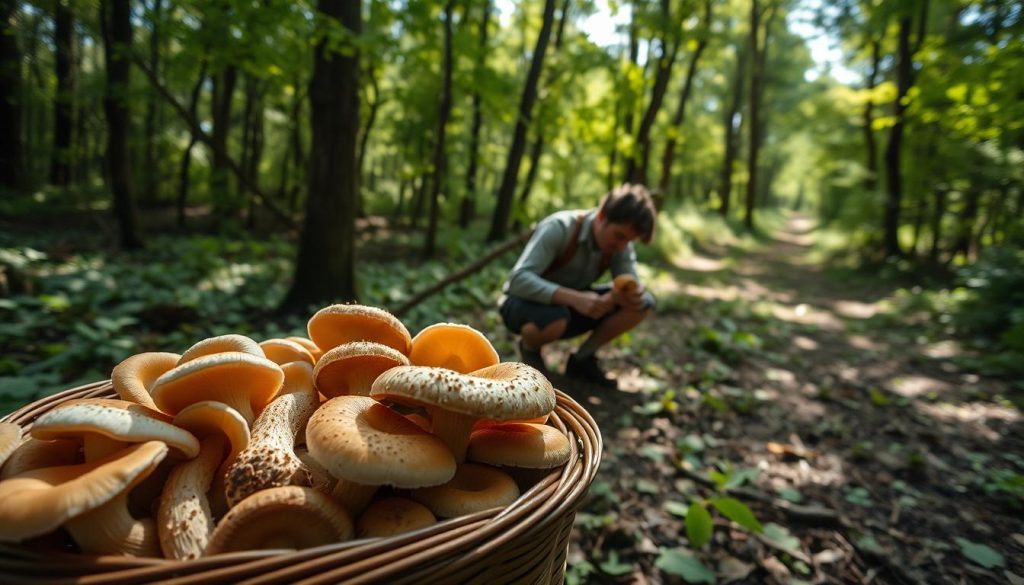 bezpieczne zbieranie grzybów
