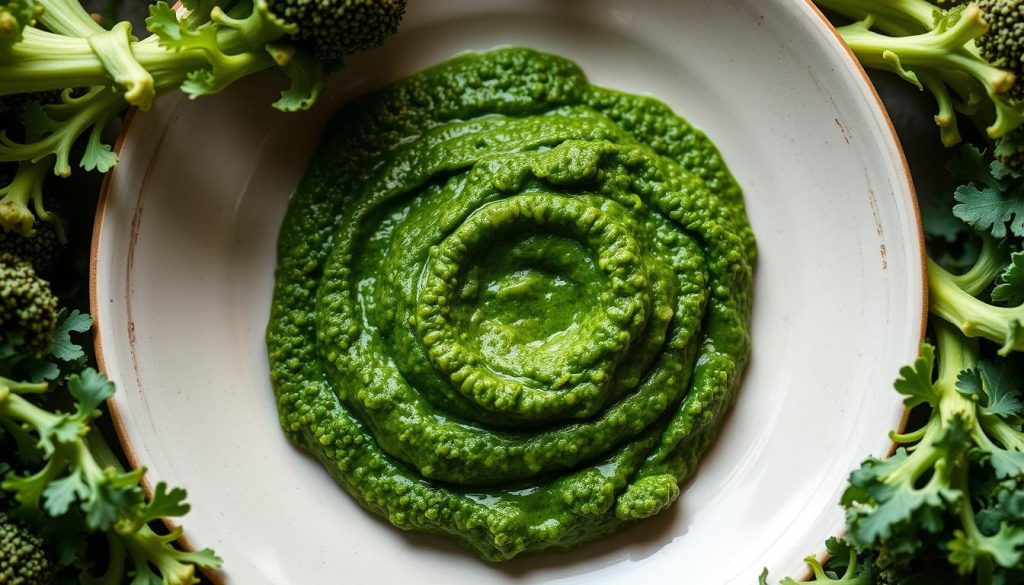 pesto z łodygi brokuła